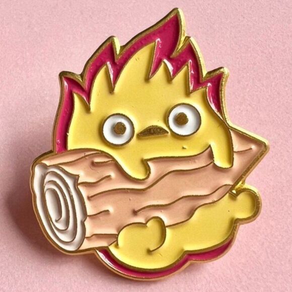 Jewelry - Spirited Away Flame Enamel Pin